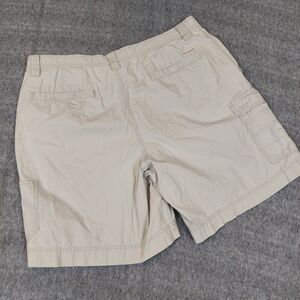 Columbia Men's Shorts Size 40 Khaki Cargo Pockets 8.5" Inseam Casual